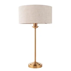 Highclere Brass Table Lamp