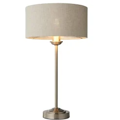 Highclere Silver Table Lamp