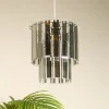 Highgrove Smoked Glass Ceiling Pendant Shade