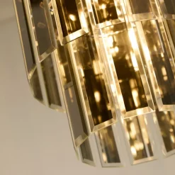 Highgrove Smoked Glass Ceiling Pendant Shade