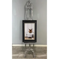 Highland Cow Tub 50x40 Framed Wall Art