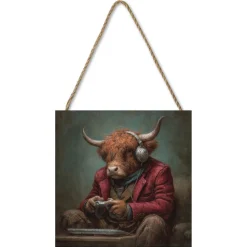 Highland Gamer 20x20 Wooden Block