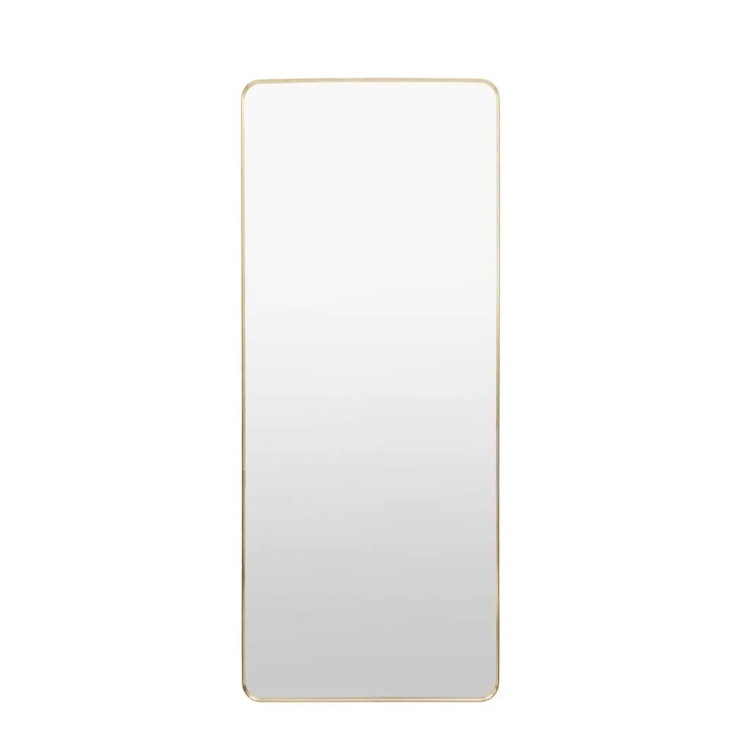 Holworth Gold Leaner Mirror