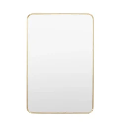 Holworth Rectangular Gold Mirror
