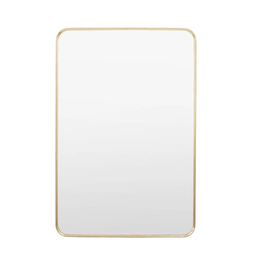 Holworth Rectangular Gold Mirror