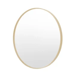 Holworth Round Gold Mirror 60cm