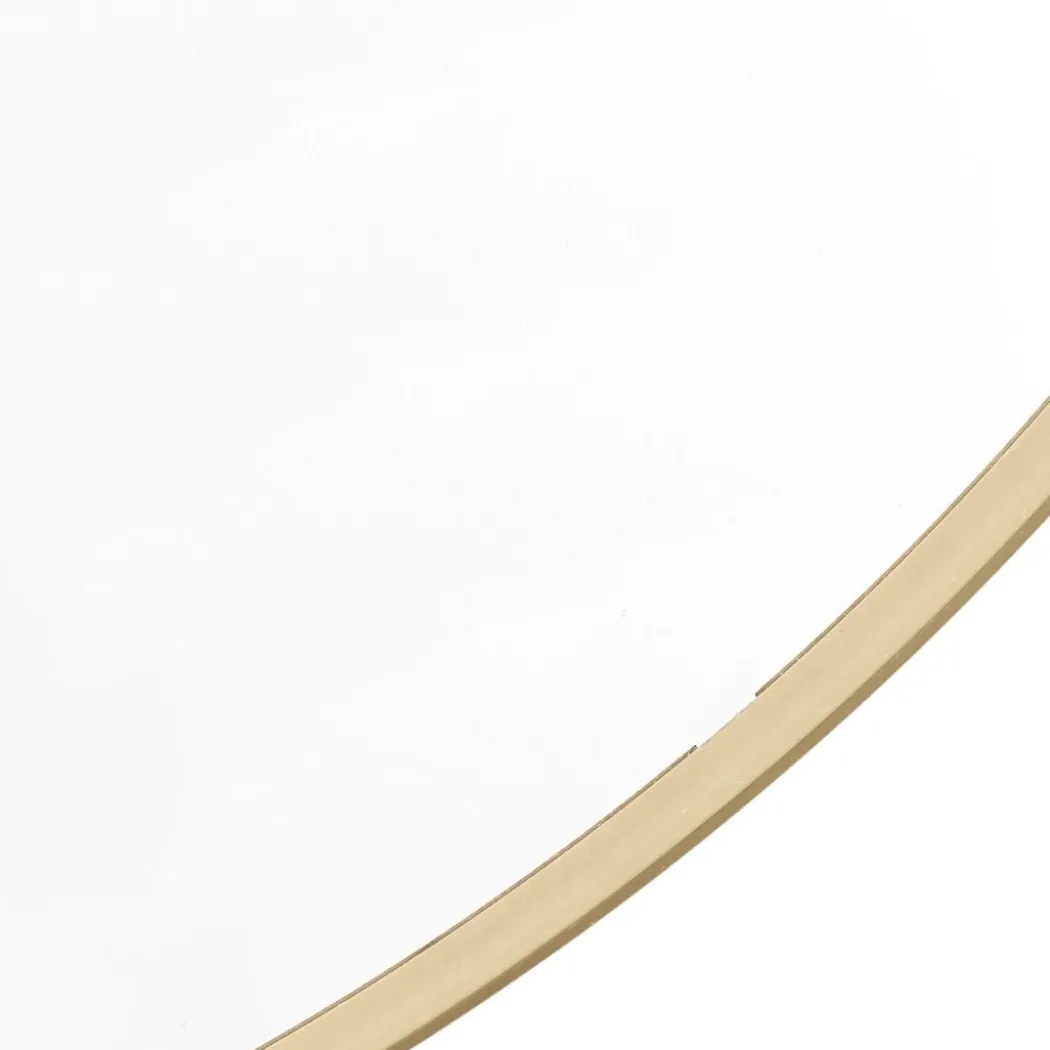 Holworth Round Gold Mirror 60cm