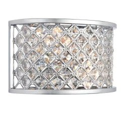 Hudson Crystal Wall Light