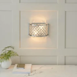 Hudson Crystal Wall Light