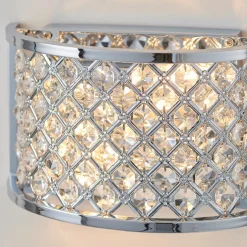 Hudson Crystal Wall Light