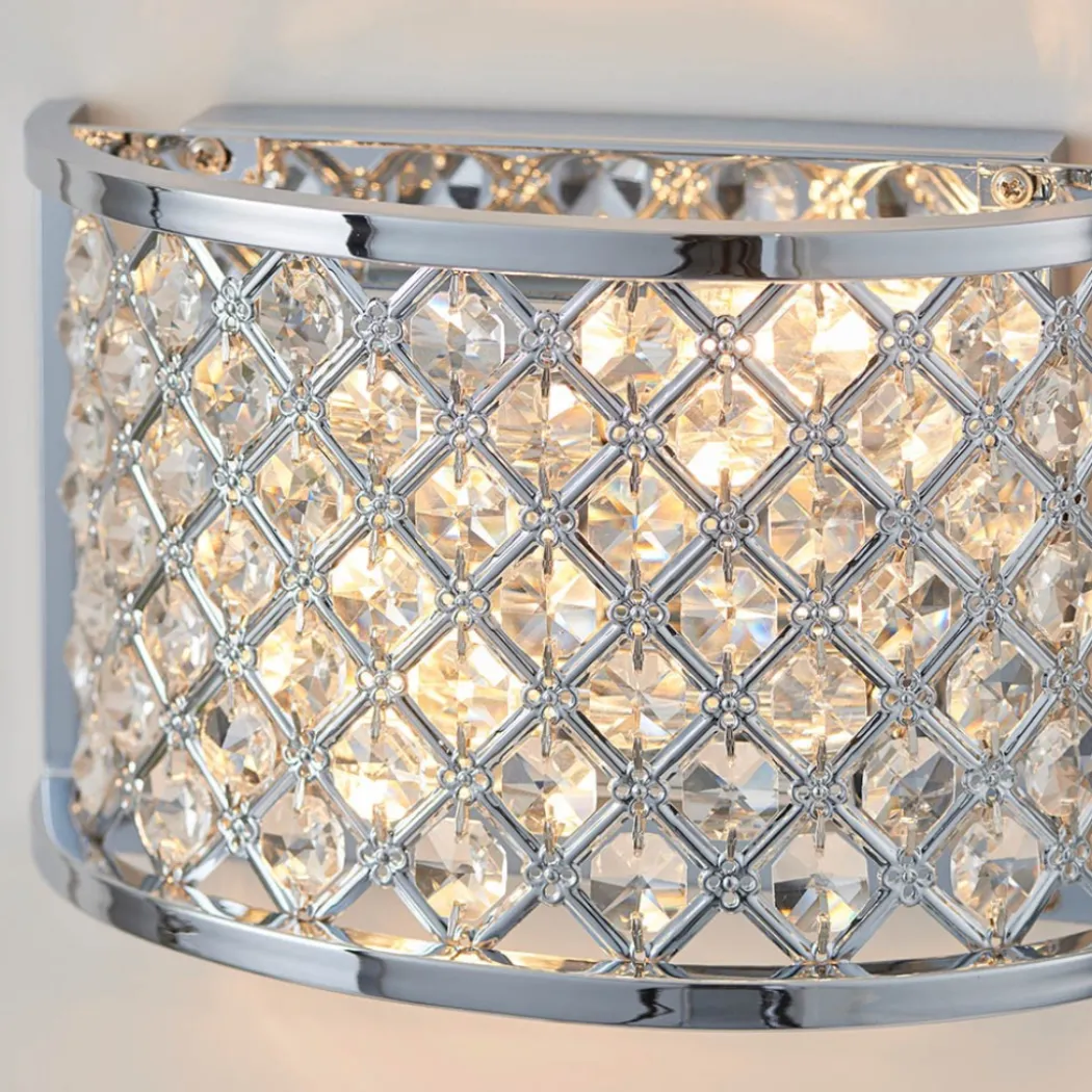 Hudson Crystal Wall Light