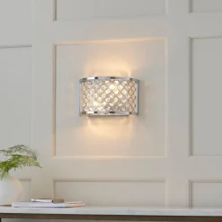 Hudson Crystal Wall Light