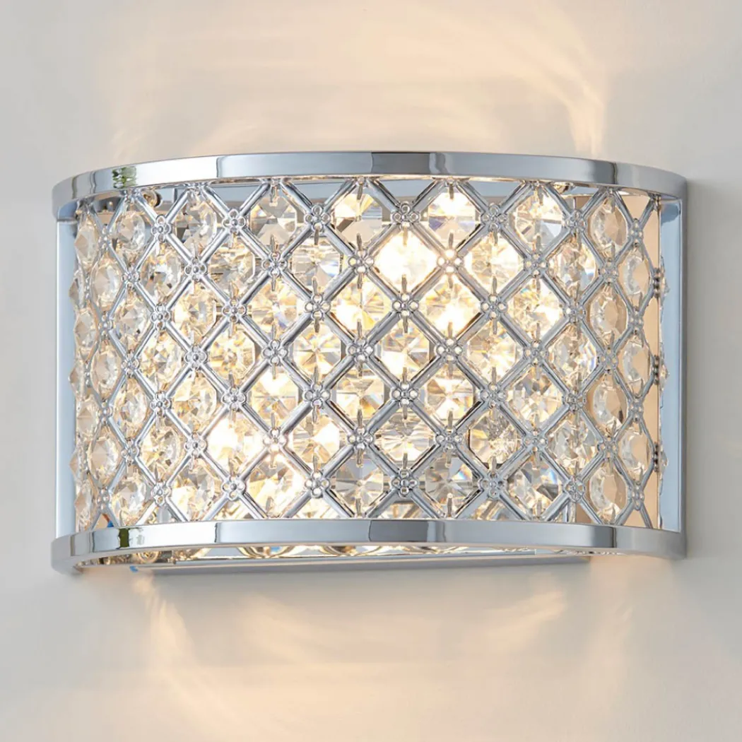 Hudson Crystal Wall Light