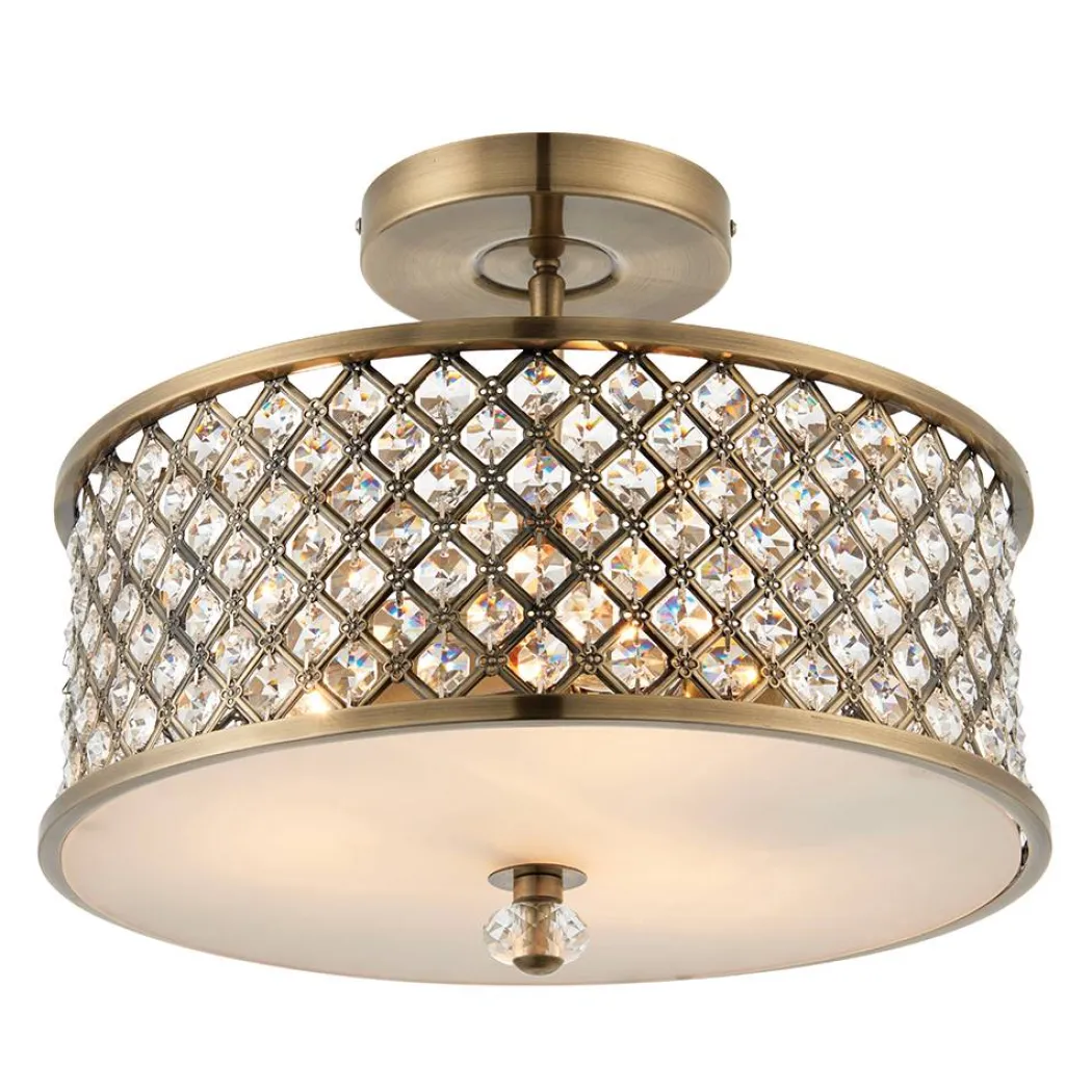 Hudson Semi-Flush Ceiling Light