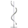 Hyde Chrome And Crystal LED Table Lamp