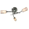 Icarus 3 Light Semi Flush Ceiling Light Polished Chrome
