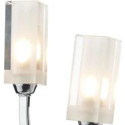 Icarus 2 Light Wall Light Polished Chrome