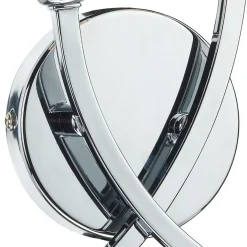 Icarus 2 Light Wall Light Polished Chrome