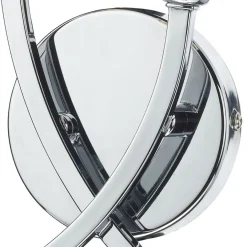 Icarus 2 Light Wall Light Polished Chrome