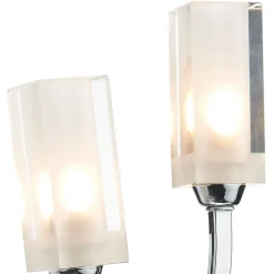 Icarus 2 Light Wall Light Polished Chrome