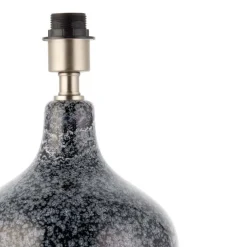 Ilsa Black Glass Table Lamp