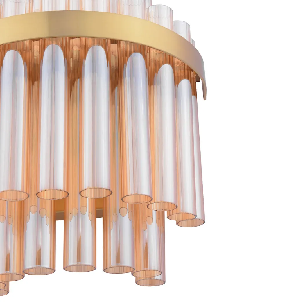 Imani 2-Light Natural Brass Wall Light