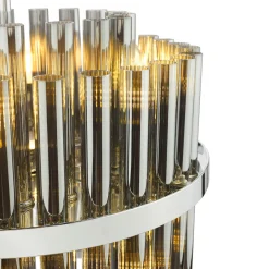 Imani 12-Light Polished Chrome Pendant