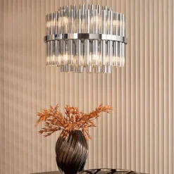 Imani 12-Light Polished Chrome Pendant