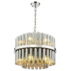 Imani 12-Light Polished Chrome Pendant