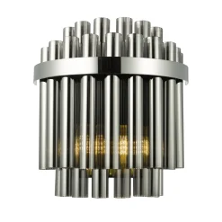 Imani 2-Light Polished Chrome Wall Light
