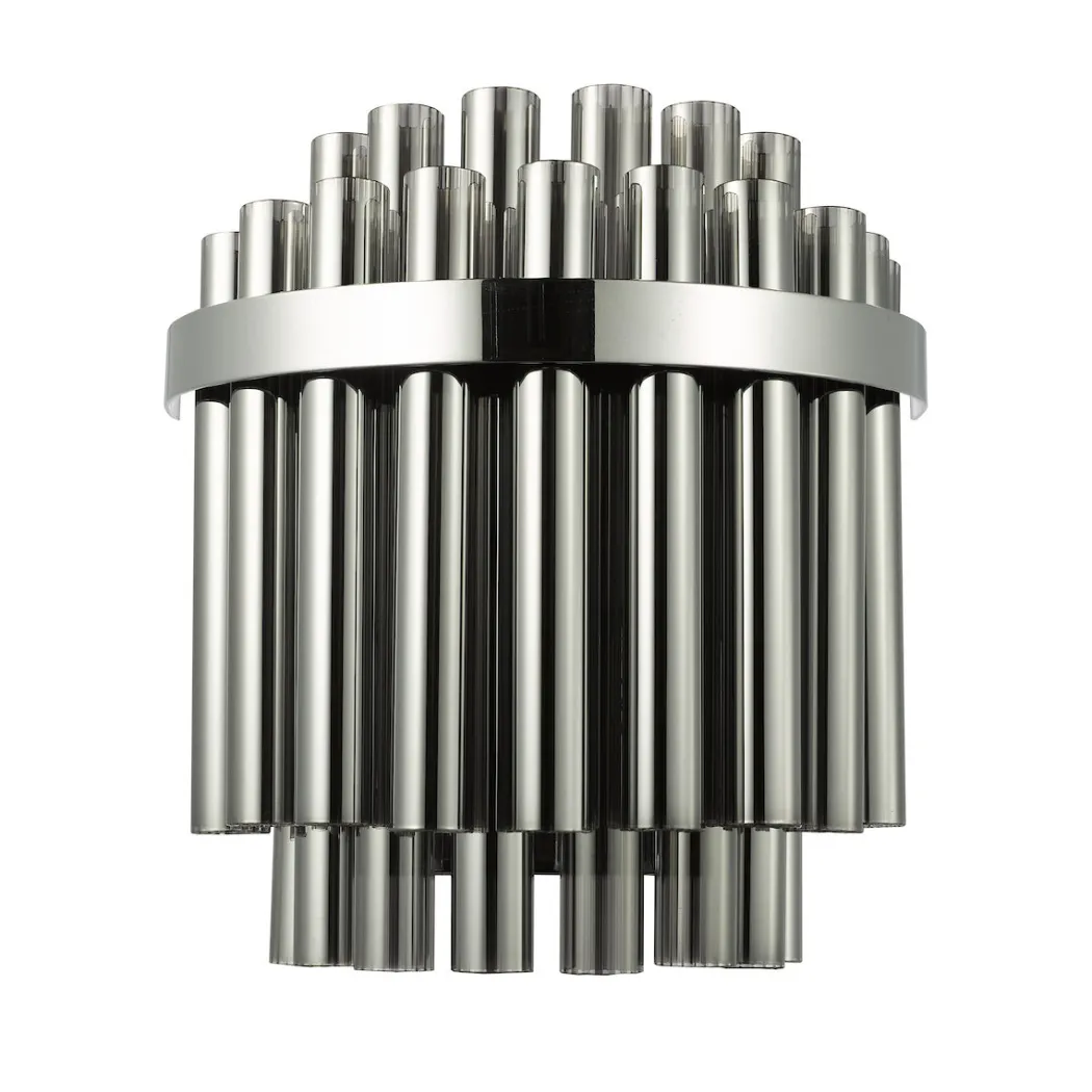 Imani 2-Light Polished Chrome Wall Light