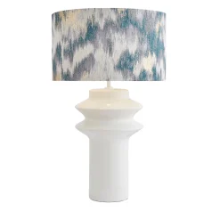 Imara White Shaded Table Lamp