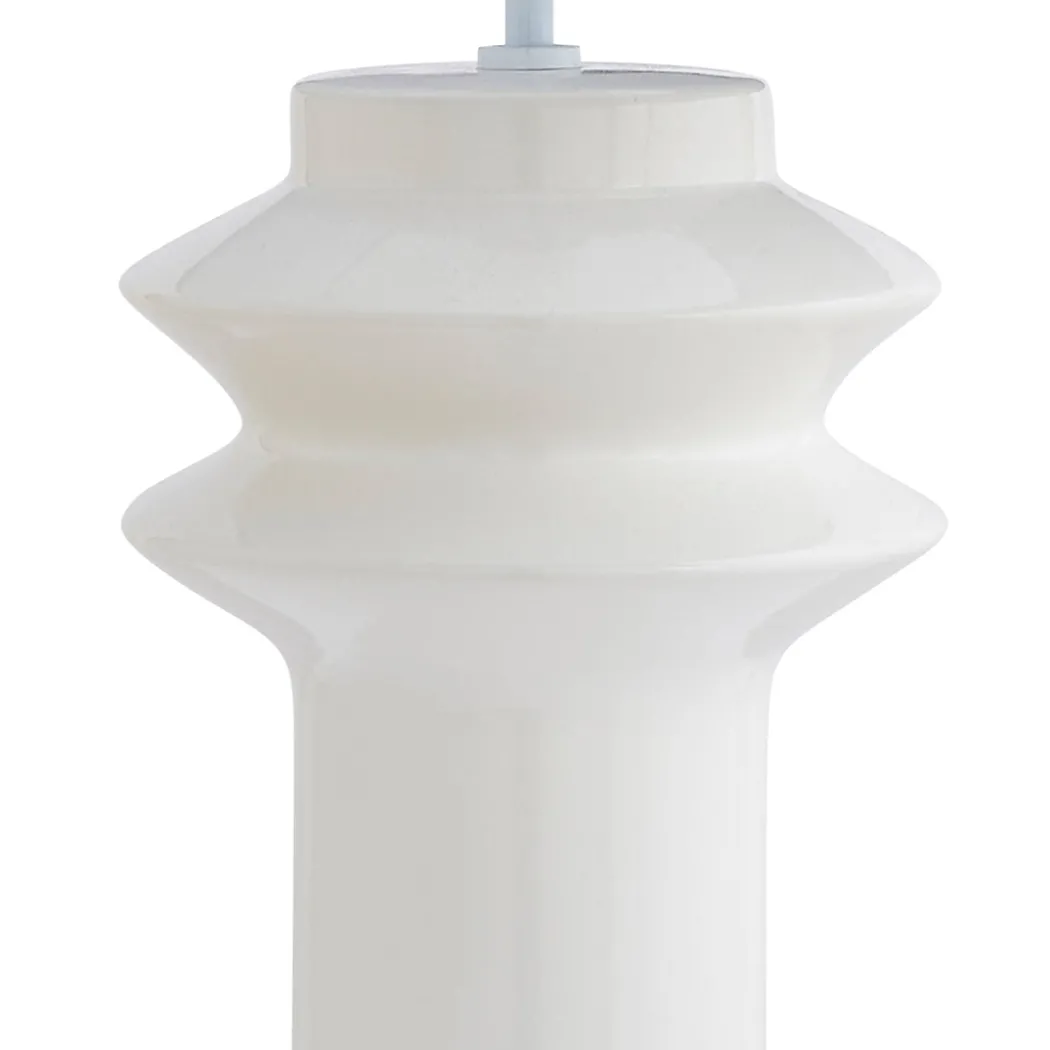 Imara White Shaded Table Lamp