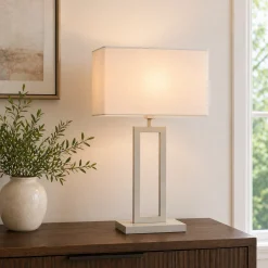 Imogen Grey Table Lamp
