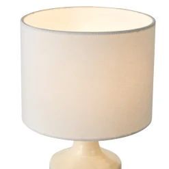 Inci Twin Pack Cream Table Lamps