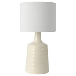 Inci Twin Pack Cream Table Lamps