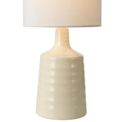 Inci Twin Pack Cream Table Lamps