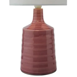Inci Twin Pack Pink Table Lamps
