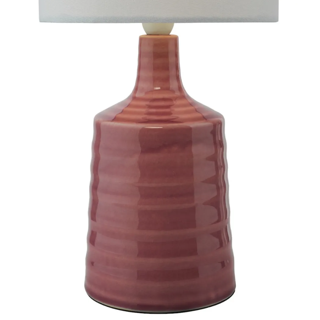 Inci Twin Pack Pink Table Lamps
