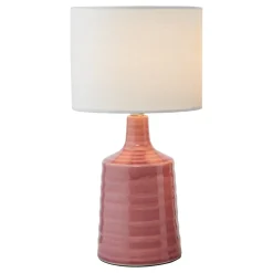 Inci Twin Pack Pink Table Lamps