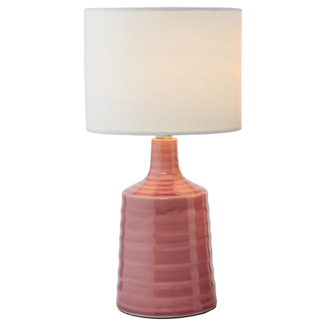 Inci Twin Pack Pink Table Lamps