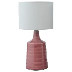 Inci Twin Pack Pink Table Lamps