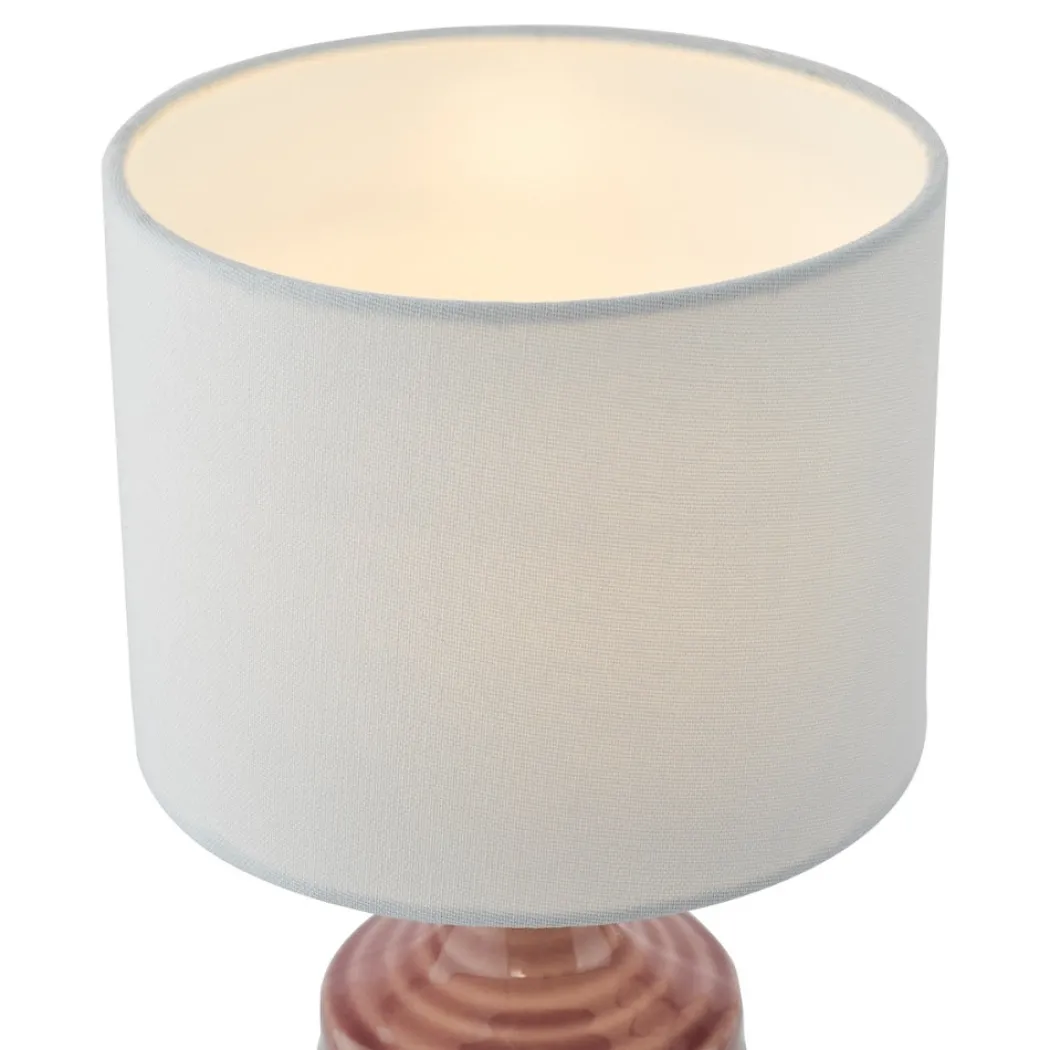Inci Twin Pack Pink Table Lamps