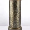 Indara Bronze Table Lamp with Grey Shade