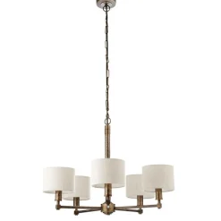 Indara 5-Light Bronze Chandelier Ceiling Pendant
