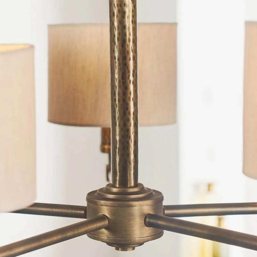 Indara 5-Light Bronze Chandelier Ceiling Pendant