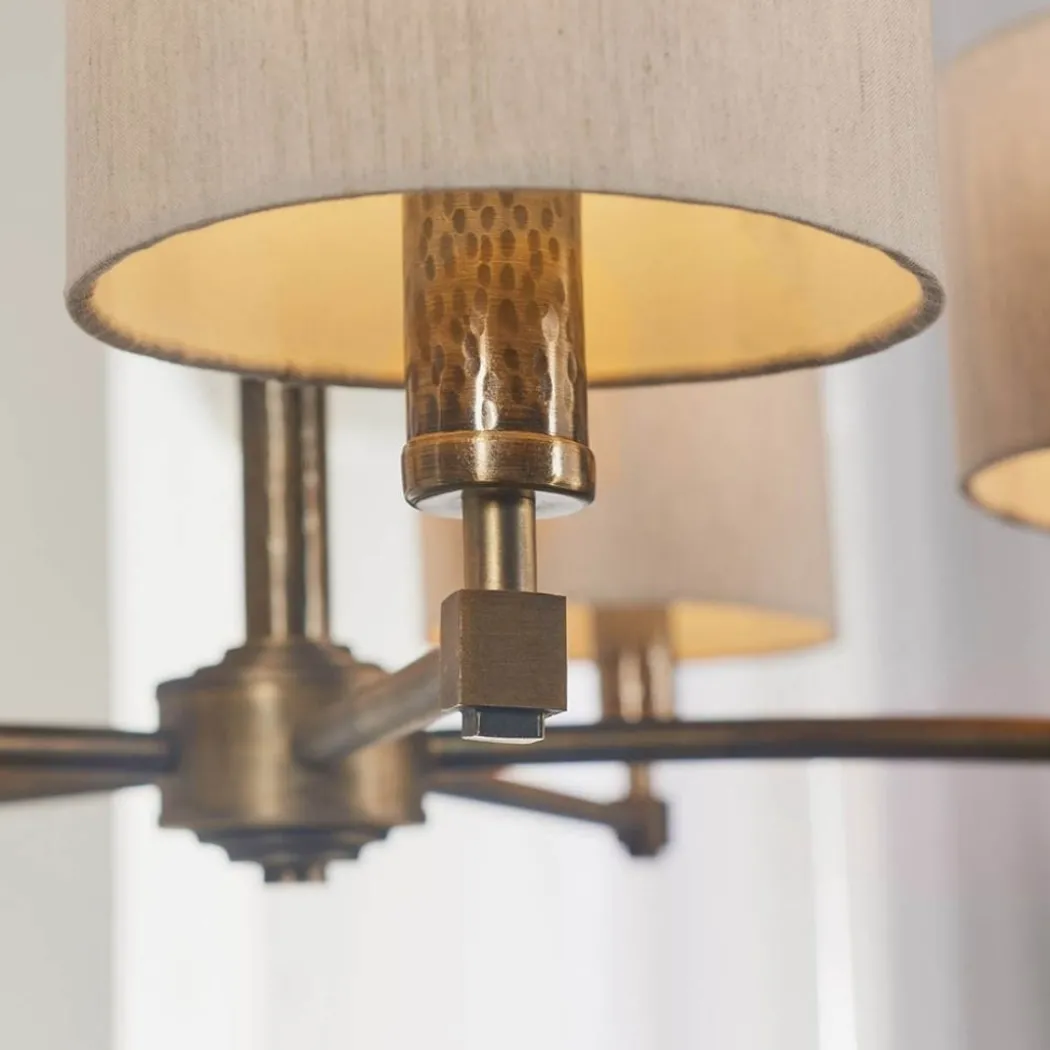 Indara 5-Light Bronze Chandelier Ceiling Pendant
