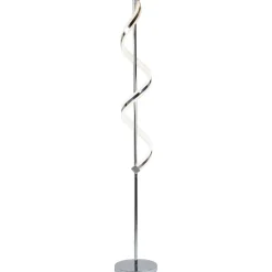 Indie Polished Chrome LED Floor Lamp