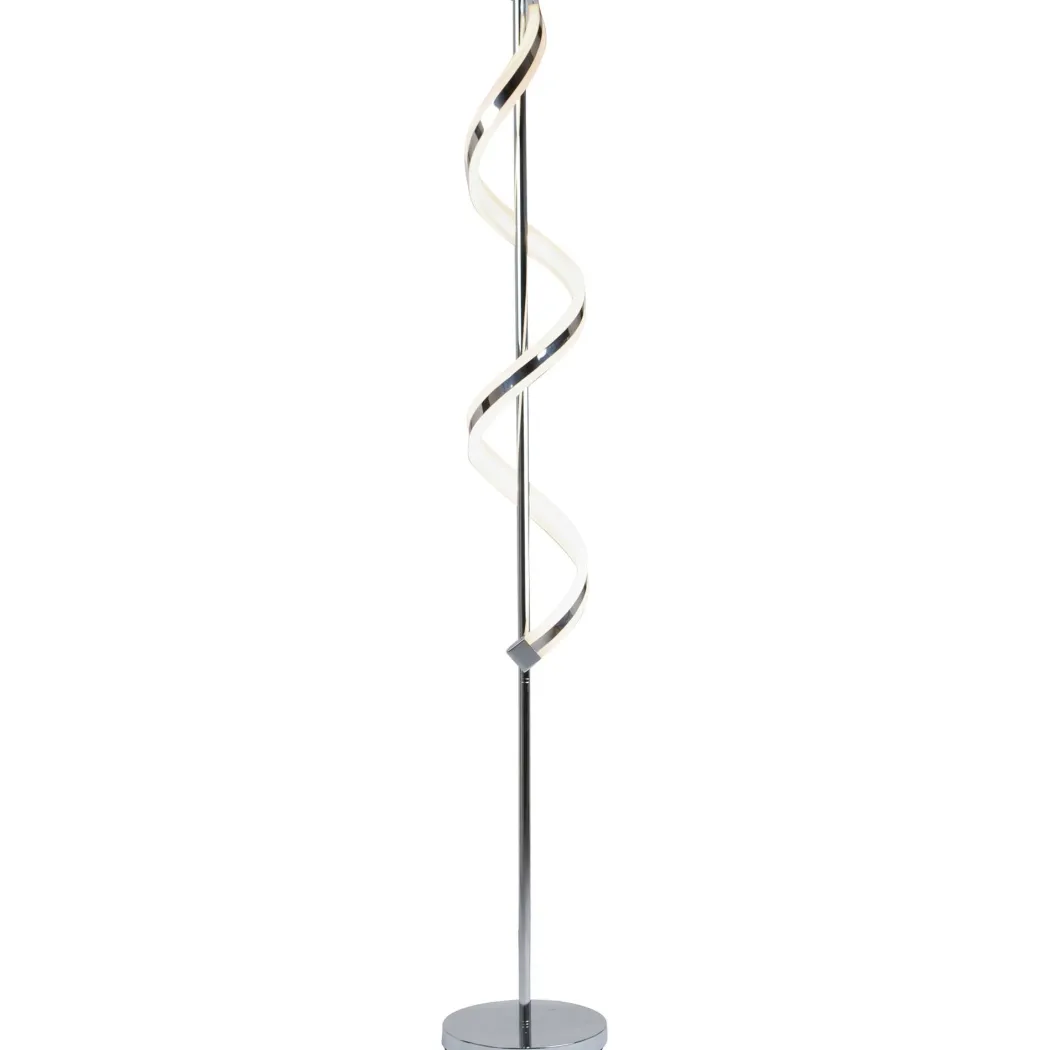 Indie Polished Chrome LED Floor Lamp