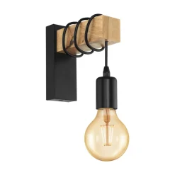 Indre Wooden Bracket Wall Light